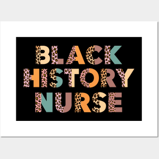 Black nurse gifts for black history month nurse Posters and Art